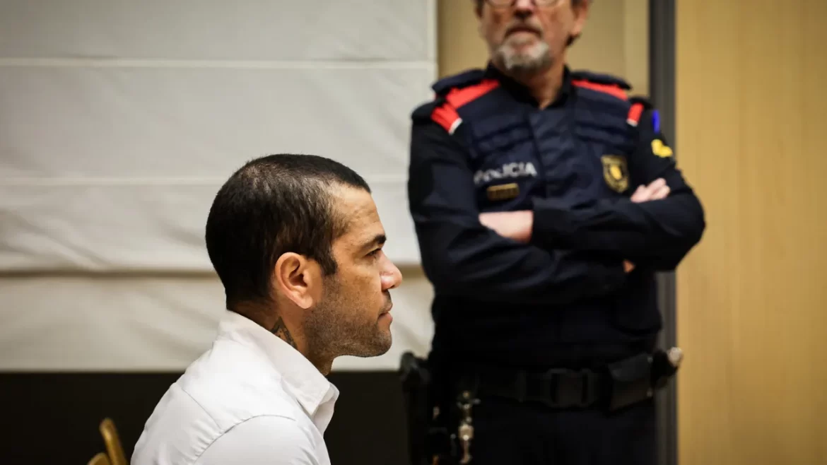 Decisão judicial: Daniel Alves consegue liberdade provisória na Espanha